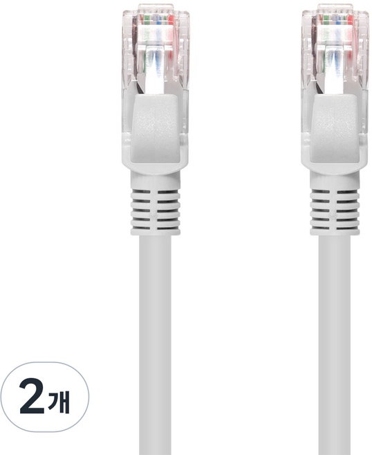 넥스트링크 UTP CAT.6 1G 랜케이블 인터넷 랜선, 2개, 50m