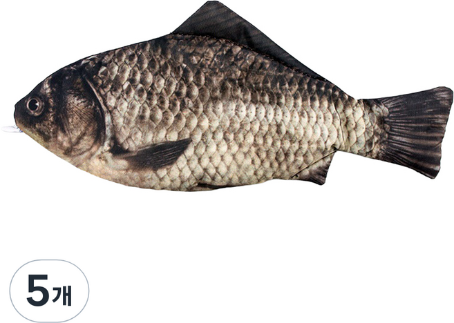 아트조이 업그레이드 리얼 생선 필통, 02 붕어 내장버전, 5개