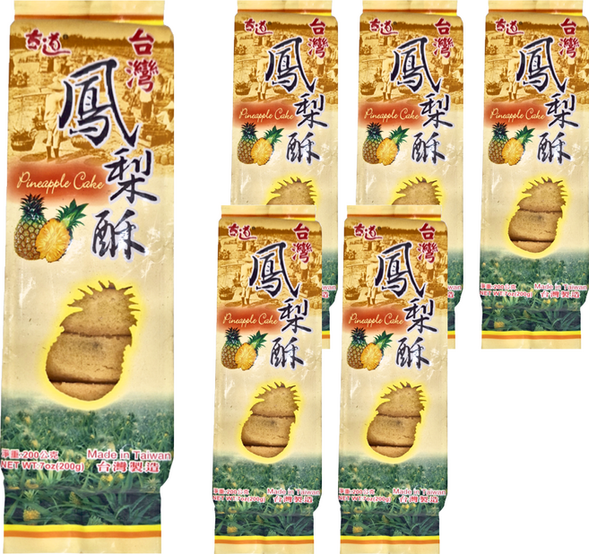 古道鳳梨酥 詠嘉鳳梨酥, 200g, 6包