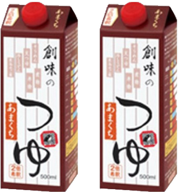 소미 쯔유 단맛, 500ml, 2개