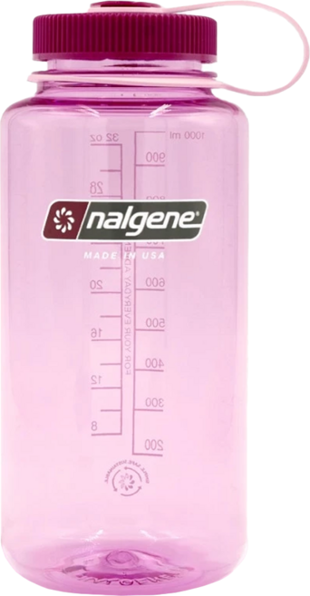 nalgene Sustain永續系列 寬嘴水壺, 太空粉, 1L, 1個