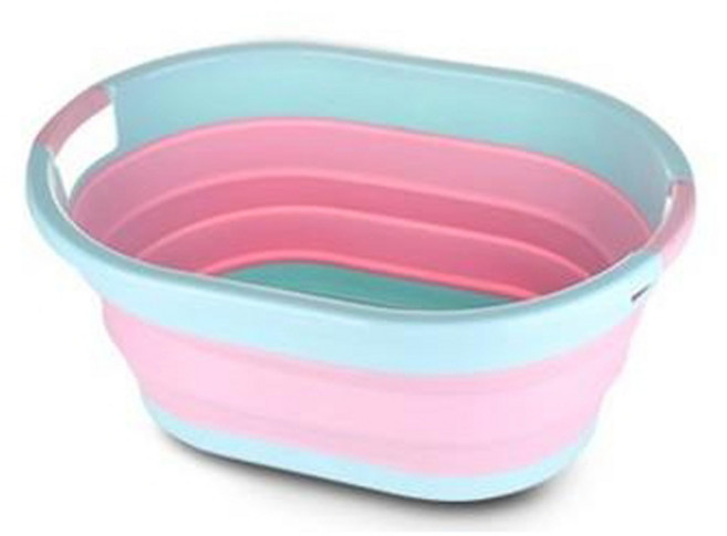 유아용 접이식 욕조, 핑크