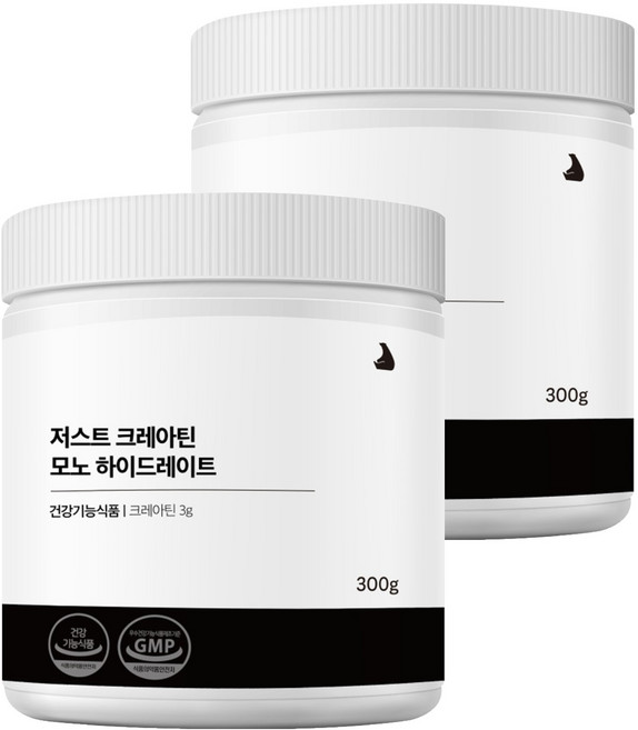 잠백이 저스트 크레아틴, 300g, 2개