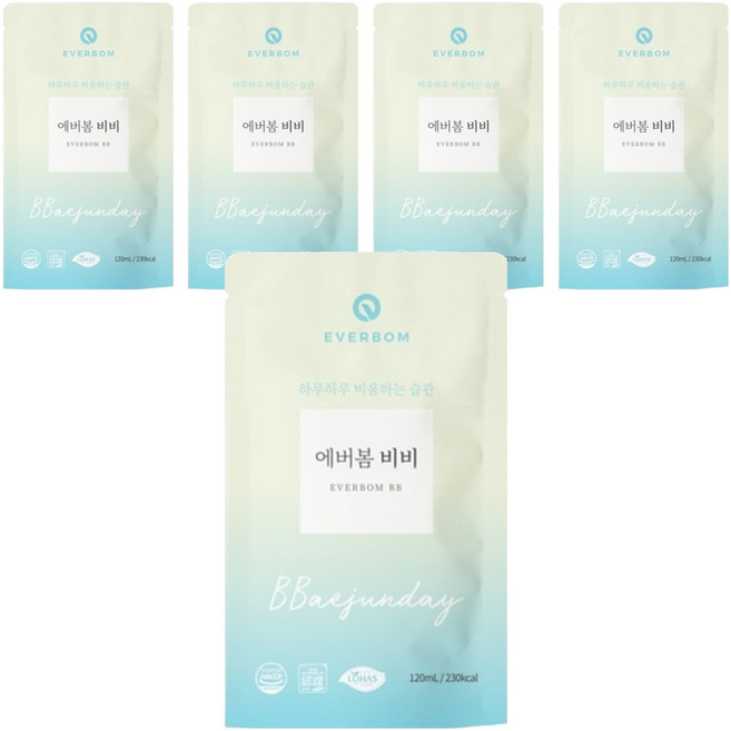 에버봄 비비 애프터, 120ml, 5개