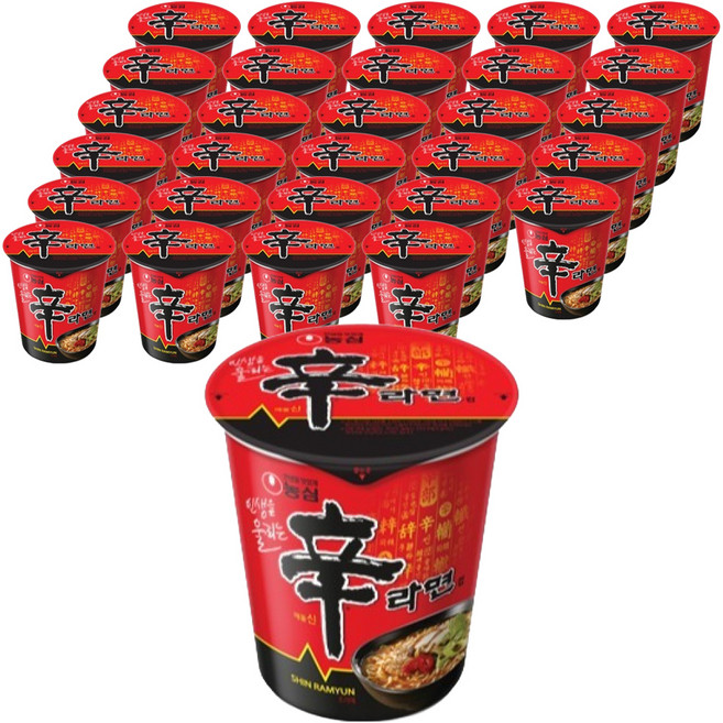 신라면 컵 65g, 60개