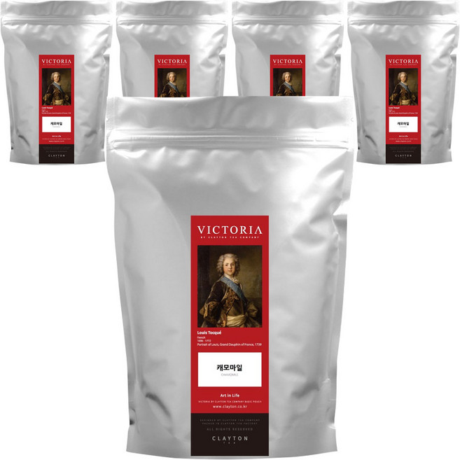 빅토리아 레드 티백 캐모마일, 1g, 70개입, 5개