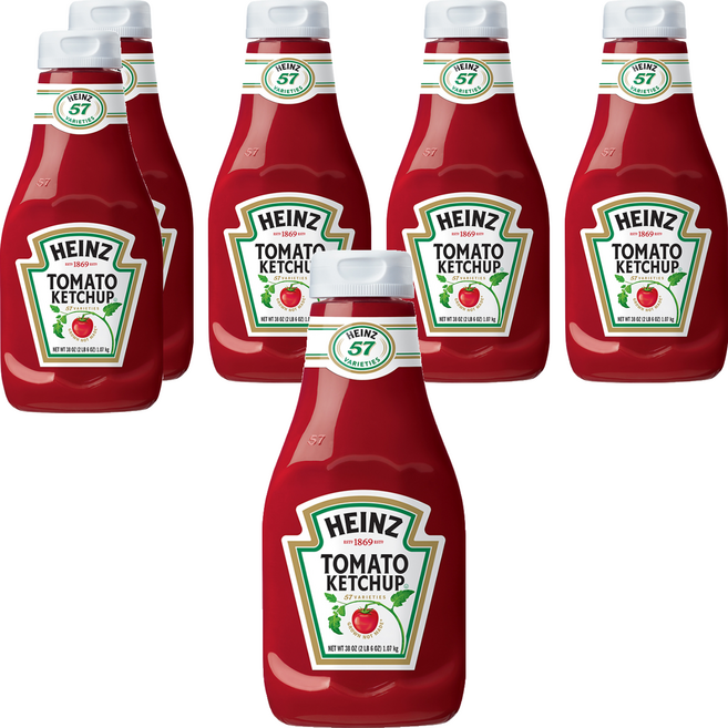 HEINZ 亨氏 蕃茄醬, 1070g, 6瓶