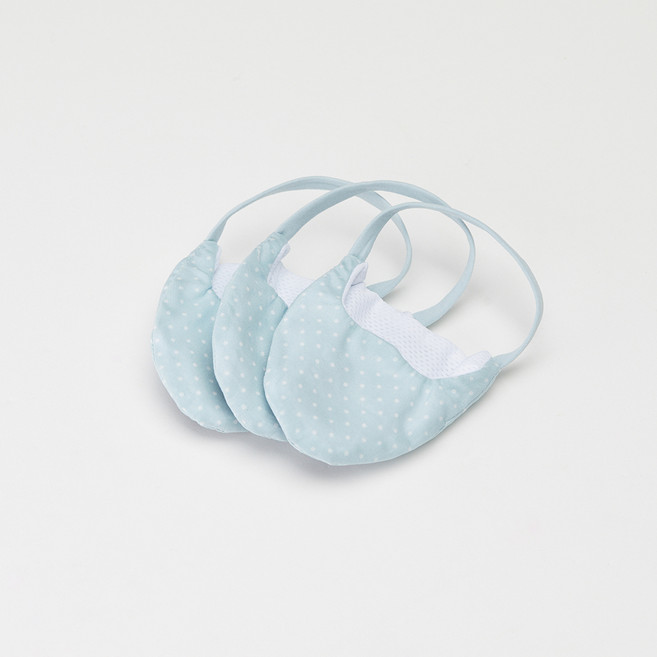 펫스크 강아지 미세먼지 마스크 XS, 민트, 3개