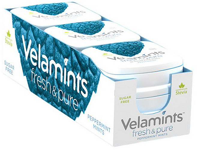벨라민츠 프레쉬 퓨어 무설탕 페퍼민트 캔디, 20g, 9개
