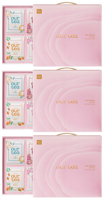 아워티 퓨어 가든 티 세트, 티 6종 x 5p, 3세트
