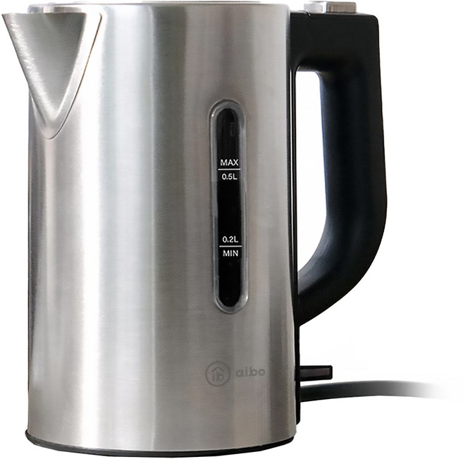 aibo 雙電壓 旅行不鏽鋼快煮壺 500ml, HA-KC01