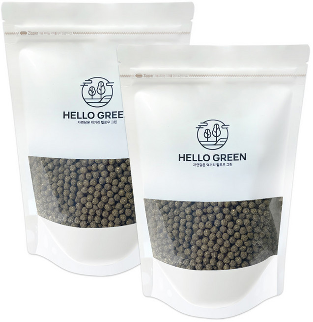 헬로우그린 뽕잎환, 400g, 2개