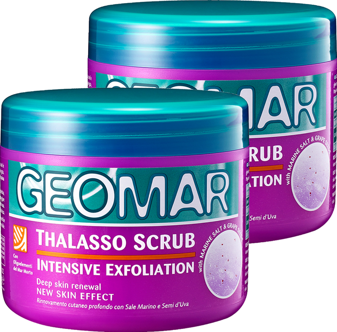 지오마 인텐시브 바디스크럽, 600g, 2개