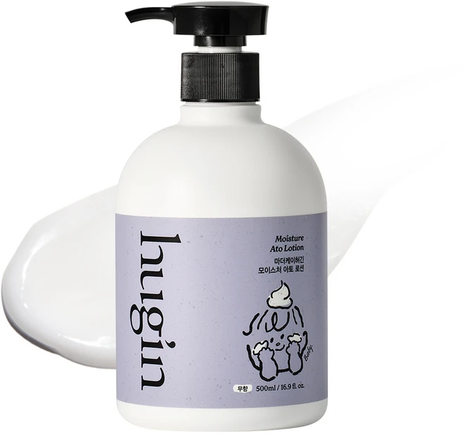 허긴 모이스처 아토 유아용 로션 무향, 500ml, 1개 - 쿠팡