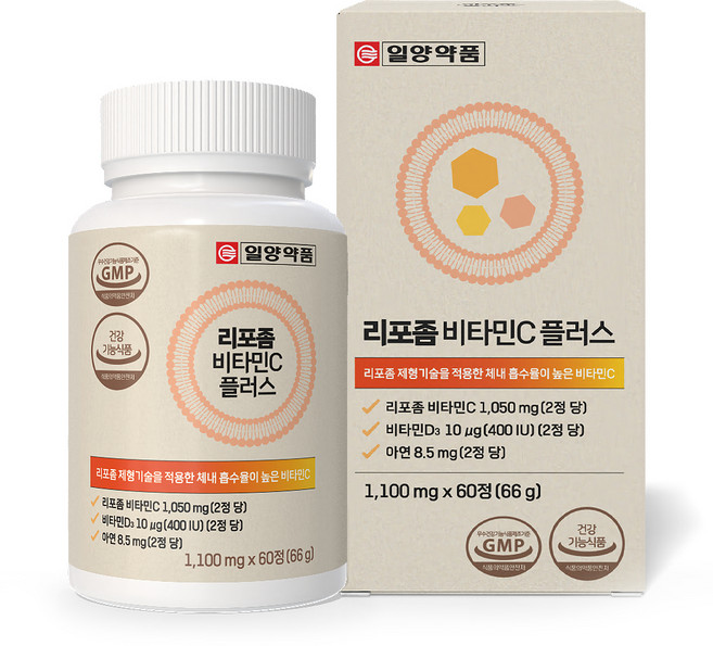 일양약품 리포좀 비타민C 플러스, 60정, 1개