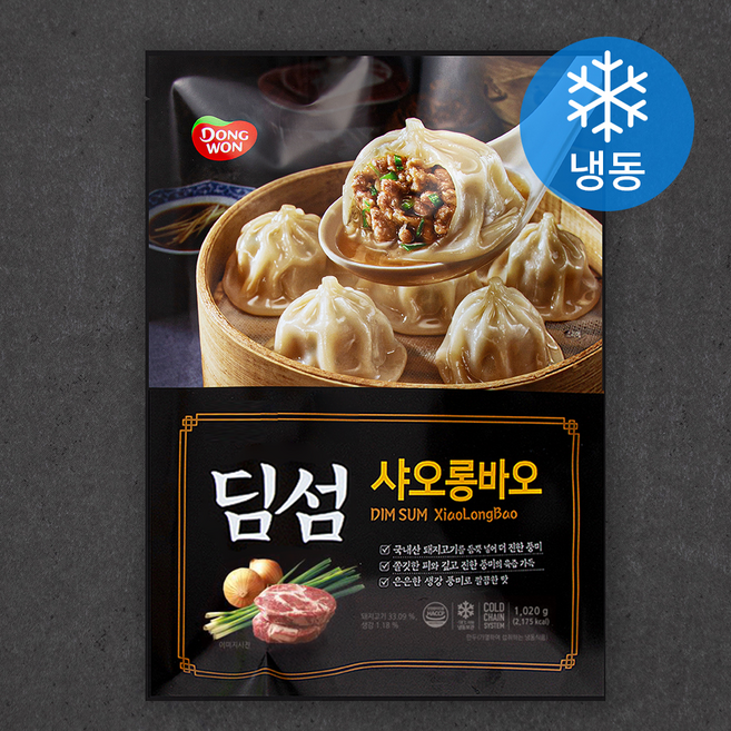 동원 딤섬 샤오롱바오 (냉동), 1.02kg, 1개
