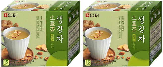 담터 생강차 플러스, 15g, 15개입, 2개