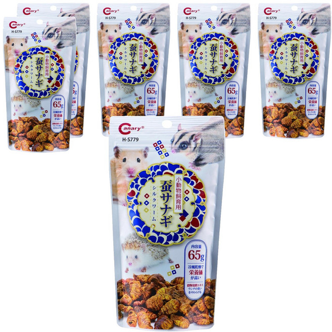 Canary 丸多高蛋白 H-S779 乾燥蠶蛹, 6個, 65g