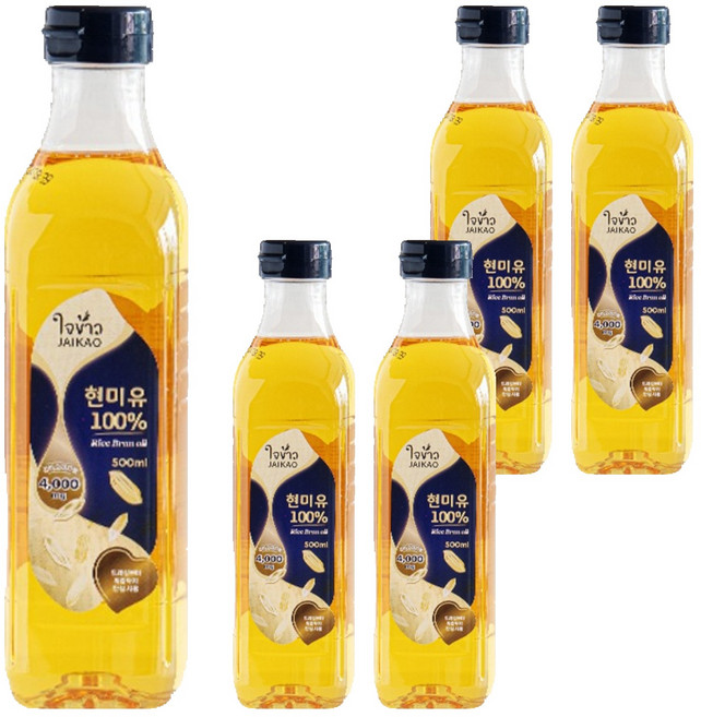 자이카오 현미유, 500ml, 5개