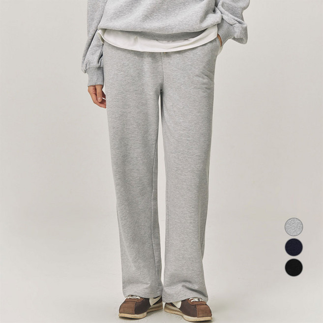 afinar 女款半寬版日常舒適鬆緊帶運動棉褲