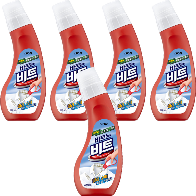 비트 바르는 찌든때 제거제, 220ml, 5개