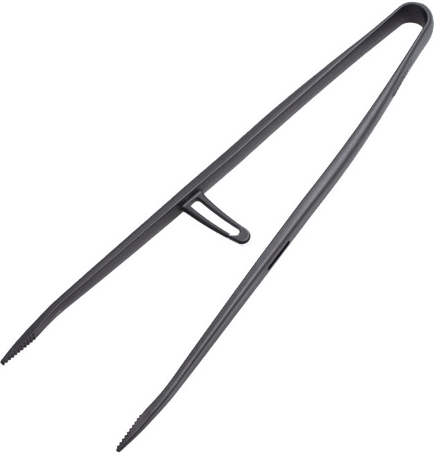 SUNCRAFT 川嶋 gf-08b 食物夾(l)+, 1入, 黑