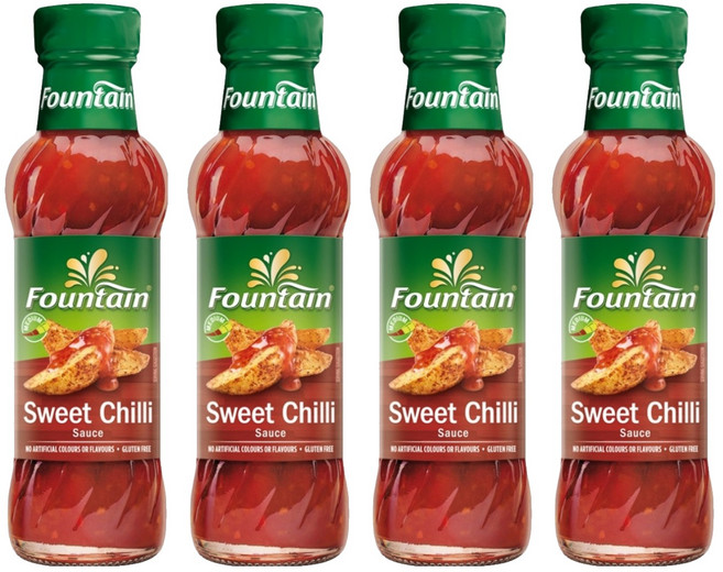 파운틴 스위트 칠리소스, 250ml, 4개