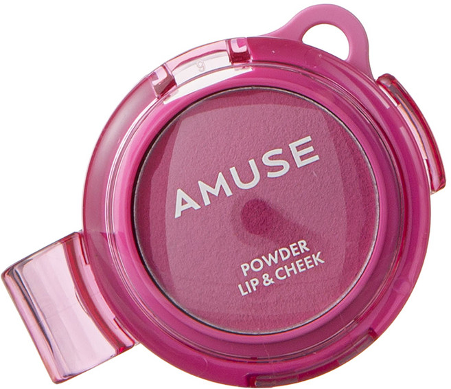 AMUSE 파우더 립 앤 치크 4g, 09 러브 포션, 1개
