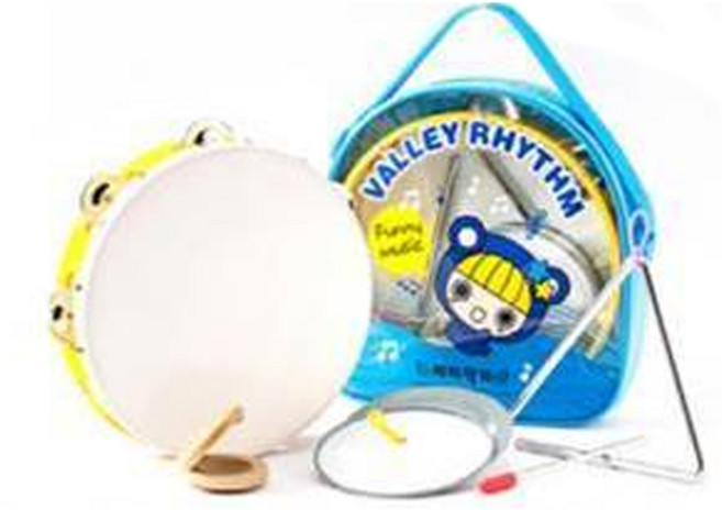 베리악기 리듬 악기 세트 VAR-1701, 파랑, 1세트