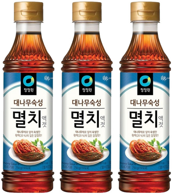 DAESANG 大象 竹子熟成鯷魚魚露, 750g, 3個