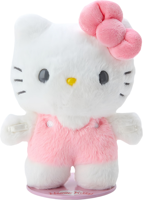 Sanrio 三麗鷗 拍照用玩偶 M, 粉色 + 白色, 1組