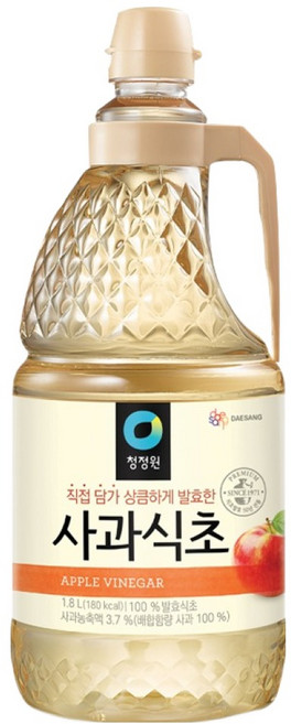 청정원 사과식초, 1.8L, 1개