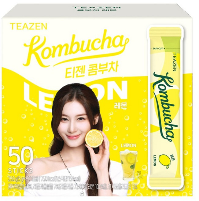 티젠 콤부차 레몬, 5g, 50개입, 1개