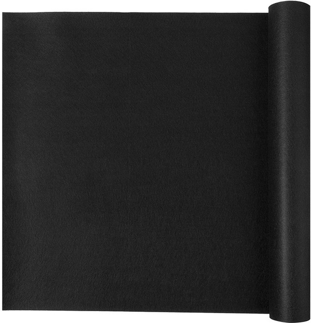 규격롤 칼라펠트 비접착식, 검정, 1개