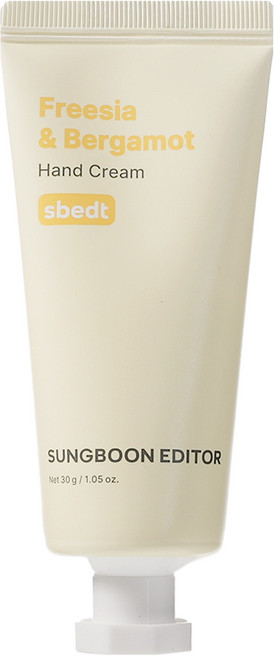 성분에디터 프리지아 & 베르가못 핸드크림, 30g, 1개