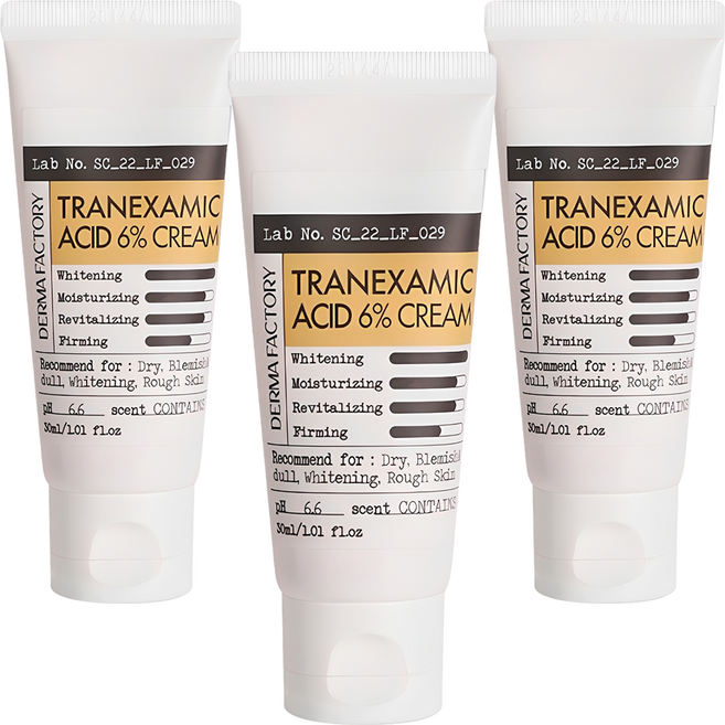 더마팩토리 트라넥삼산 6% 크림, 30ml, 3개