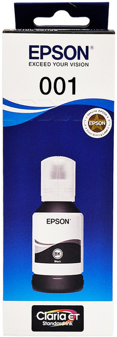 EPSON 原廠墨瓶 001 T03Y100 127ml, 黑色, 1瓶