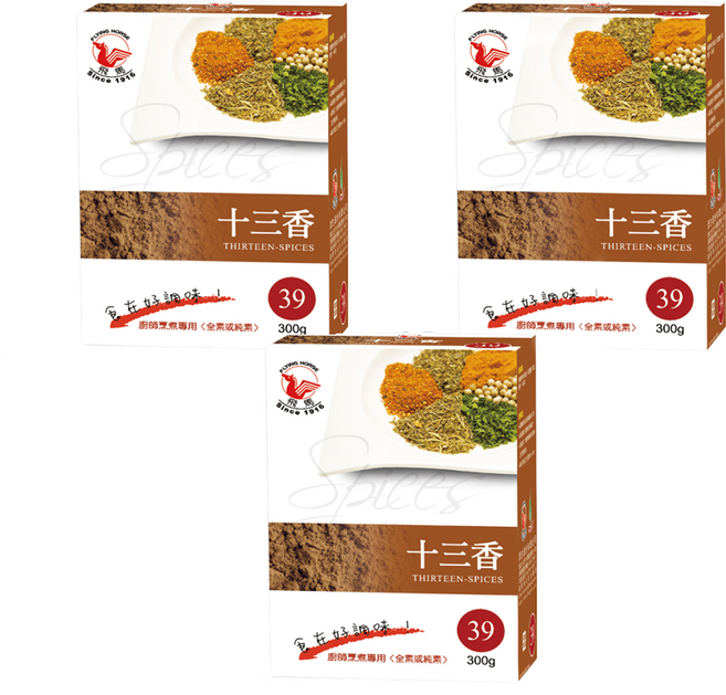 飛馬 十三香 300g 全素或純素, 3盒