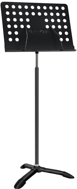 마이티킹 올스틸 유압식 악보 보면대 MUS3100, 블랙, 1개