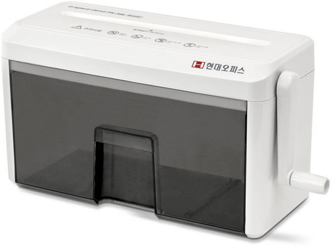 현대오피스 페이퍼프랜드 수동 미니 문서세단기, PK-38L, 혼합색상