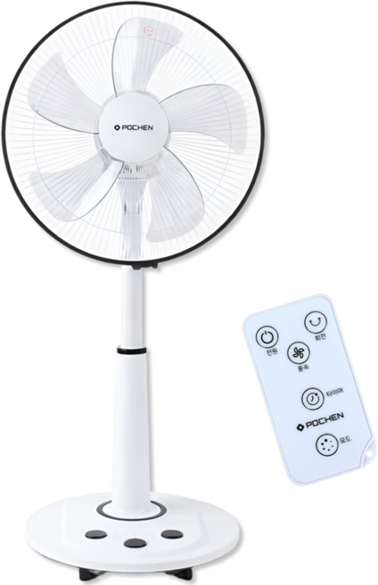 포첸 초미풍 발터치 리모컨 선풍기, PCF-F614