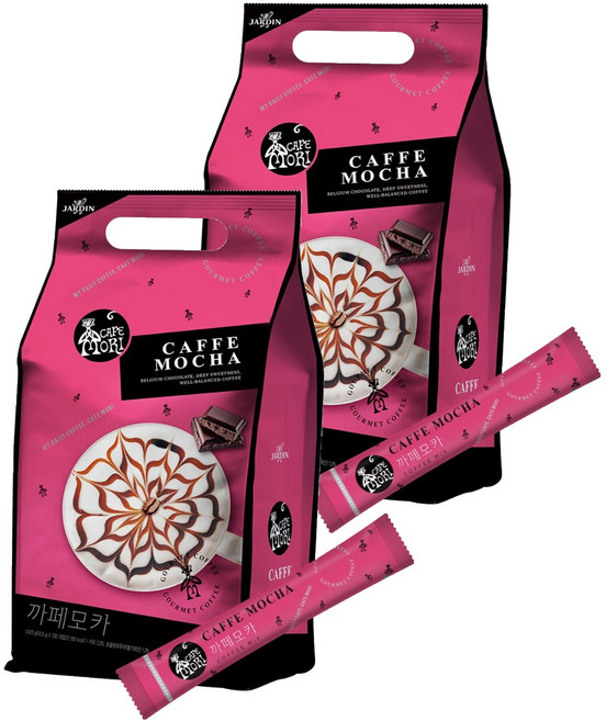 쟈뎅 카페모리 까페모카, 12.5g, 60개입, 2박스
