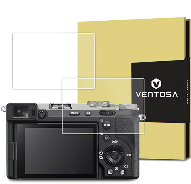VENTOSA 索尼 A7C2 相機鋼化玻璃螢幕保護貼 2入組, 1組