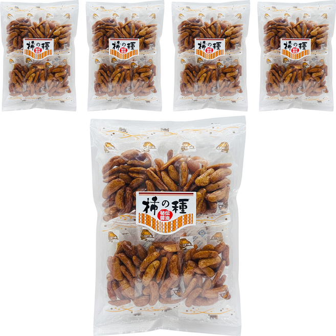 秘製醬燒 柿種米果 6包, 5個, 65g