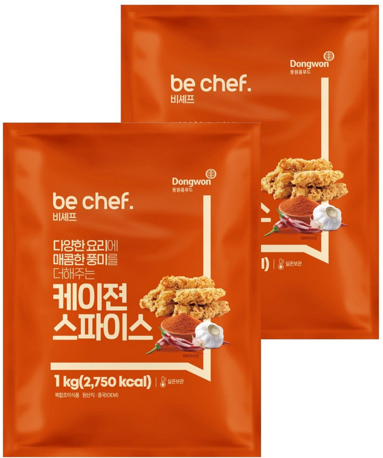 동원홈푸드 비셰프 케이젼스파이스, 1kg, 2개