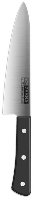 ZEBRA THAILAND 斑馬牌 420不銹鋼 牛刀, 黑色, 1支