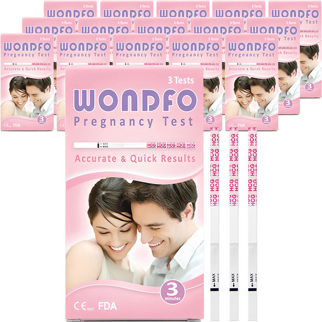 원포 임신테스트기, 3개입, 16개