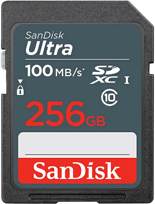 SanDisk 晟碟 Ultra SDXC UHS-I 記憶卡 100MB/s, 256GB, 1個