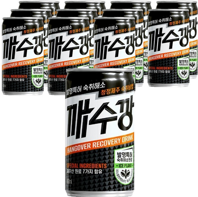 깨수깡, 160ml, 12개