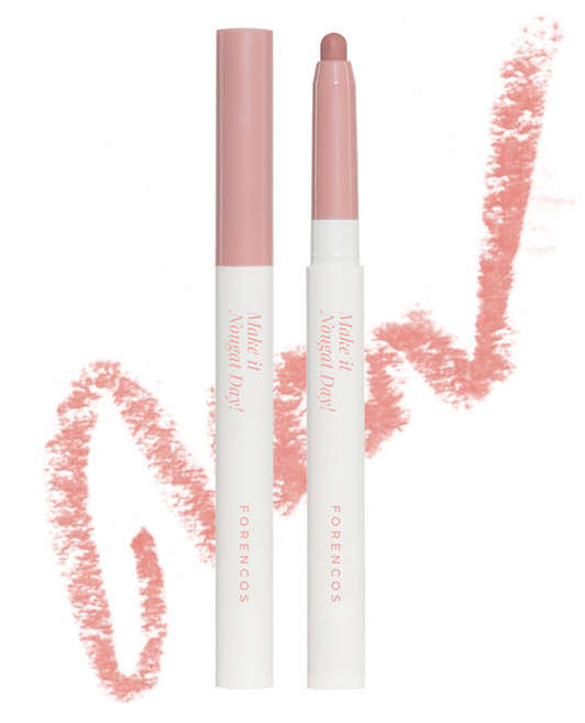 포렌코즈 누가 하이드앤핏 립펜슬 0.8g, 06피그누가, 1개